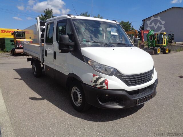 Transporter mit Kipper IVECO Daily 35S14 Doka Kipper Klima AHK 7-Sitzer