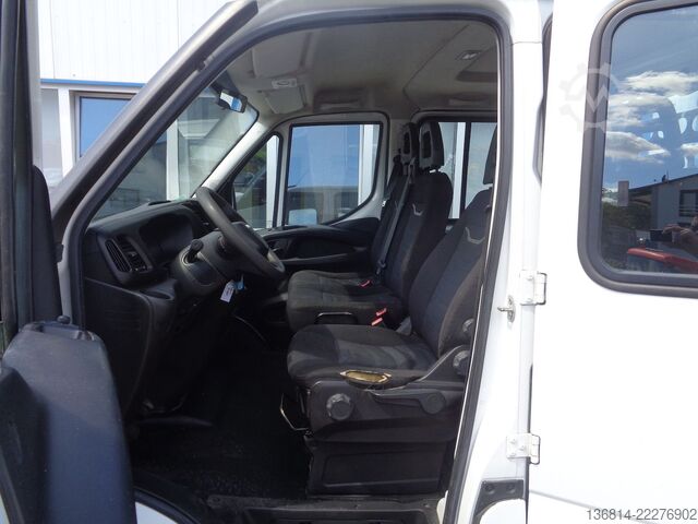Transporter mit Kipper IVECO Daily 35S14 Doka Kipper Klima AHK 7-Sitzer