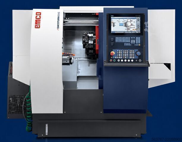 CNC-Drehmaschine EMCO EMCOTURN E45 - 2021 nur 6500h