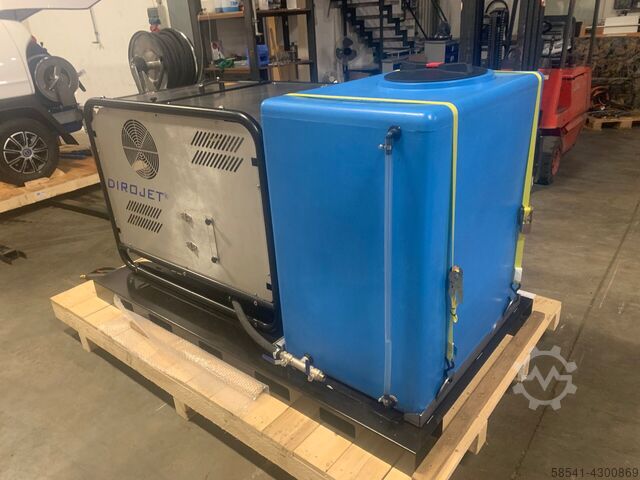 200bar 16lpm Heisswasser-HD-Reiniger PTC Torpedo Eco Compact