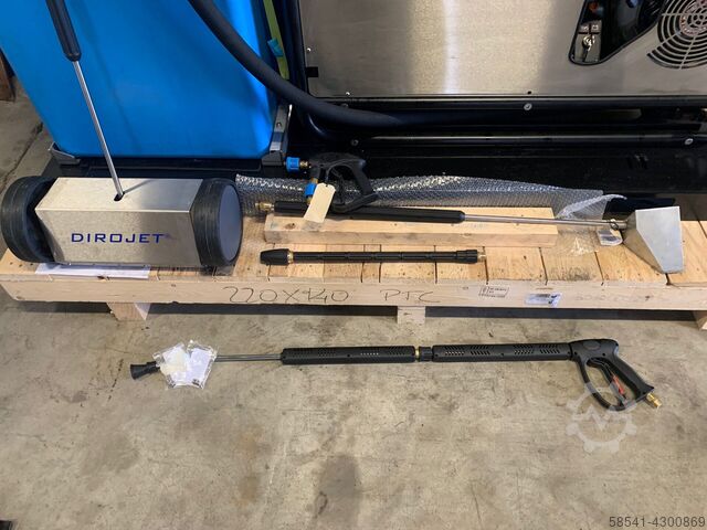 200bar 16lpm Heisswasser-HD-Reiniger PTC Torpedo Eco Compact