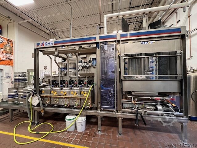 Keg filling technology KHS TILL COMBIKEG