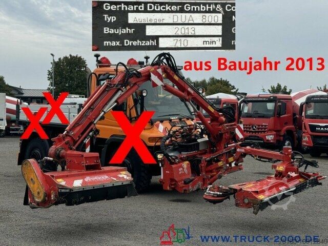 Sonderausbau-Transporter Unimog Unimog Dücker Mähkombi RSM Mäher DUA800