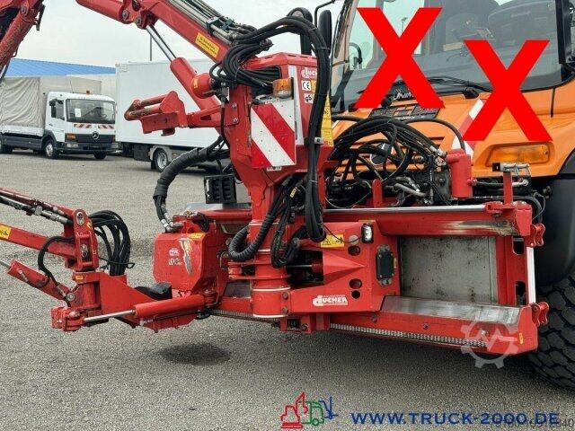 Sonderausbau-Transporter Unimog Unimog Dücker Mähkombi RSM Mäher DUA800