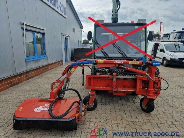 Van Multicar Mulicar Dücker UNA 200 Schlegelmäher- Boki Hansa