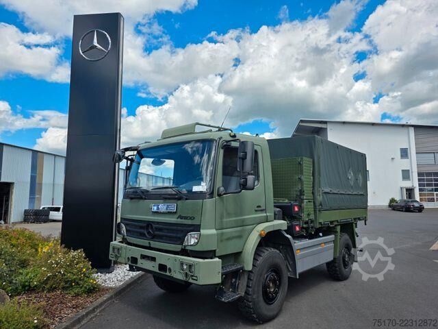Sliding tarpaulin Mercedes-Benz Atego 1018 A 4x4 Pritsche Plane mehrfach vorh.