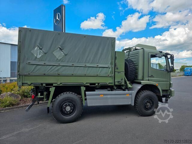 Sliding tarpaulin Mercedes-Benz Atego 1018 A 4x4 Pritsche Plane mehrfach vorh.