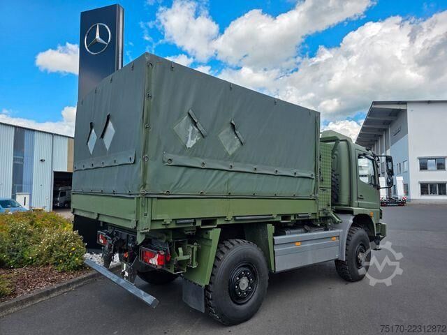 Sliding tarpaulin Mercedes-Benz Atego 1018 A 4x4 Pritsche Plane mehrfach vorh.