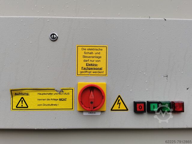 Fume extraction from laser,plasma Keller Lufttechnik Uni-Star XK