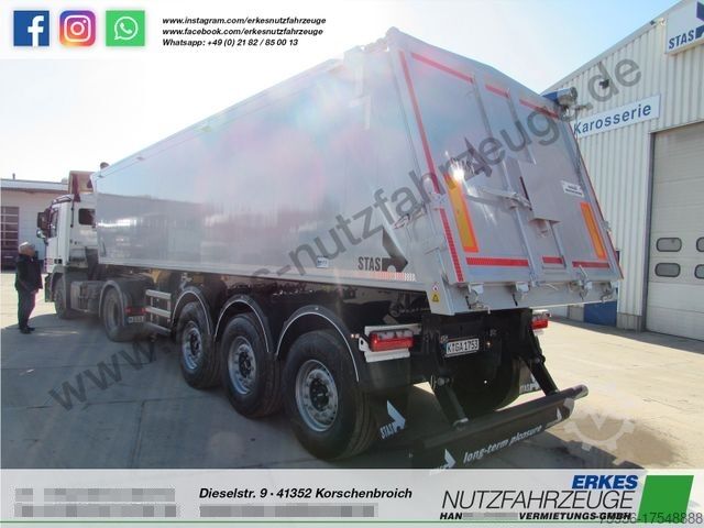 Tipper semitrailer STAS BuildStar V7/V8 ab 27m³-58m³ *Neufahrzeug*
