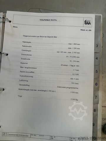 Gießmaschine WEINIG HYDROMAT 22 BL