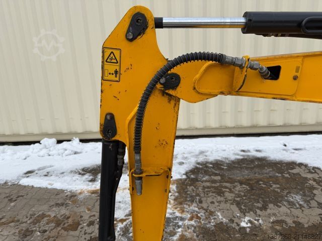 Minibagger JCB 16C-1 /2022 BJ/1.397 H/verbr. Laufwerk/2xLöffel