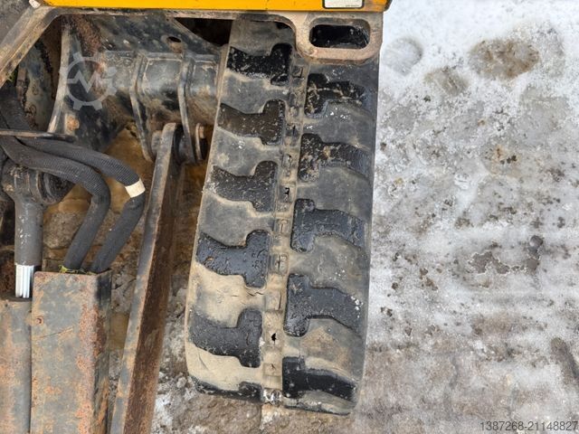 Minibagger JCB 16C-1 /2022 BJ/1.397 H/verbr. Laufwerk/2xLöffel