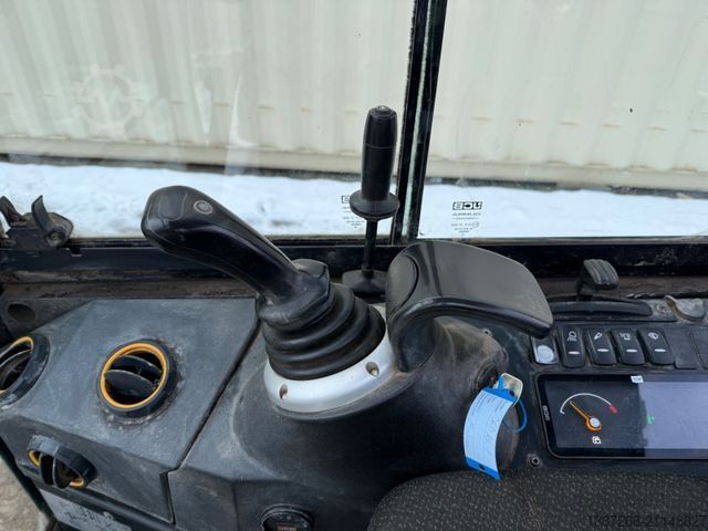 Minibagger JCB 16C-1 /2022 BJ/1.397 H/verbr. Laufwerk/2xLöffel