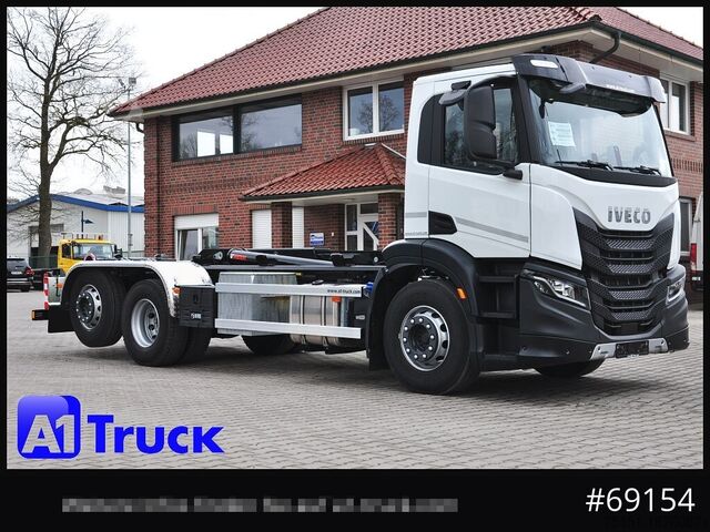 Roll-off tipper truck IVECO X-Way AD280X42, HIAB Multilift, Garantie