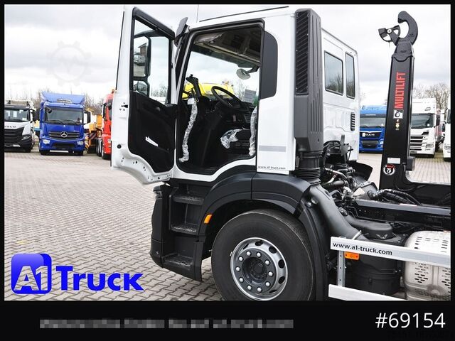 Roll-off tipper truck IVECO X-Way AD280X42, HIAB Multilift, Garantie