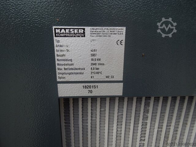 Schraubenkompressor Kaeser ASD32