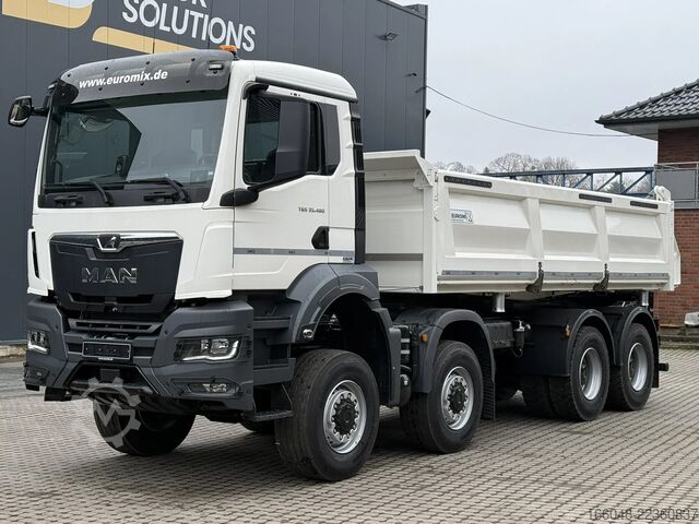 3-sided tipper MAN TGS 35.480 MAN TGS 35.480 8x8 3-Seiten-Kipper E...