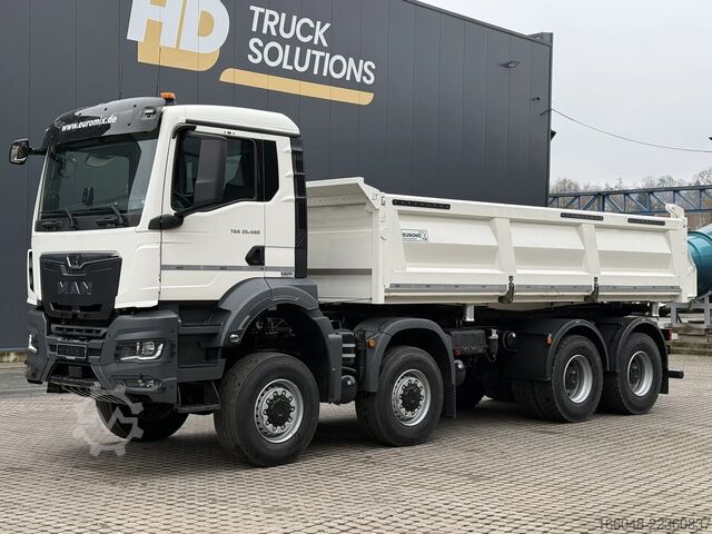 3-sided tipper MAN TGS 35.480 MAN TGS 35.480 8x8 3-Seiten-Kipper E...