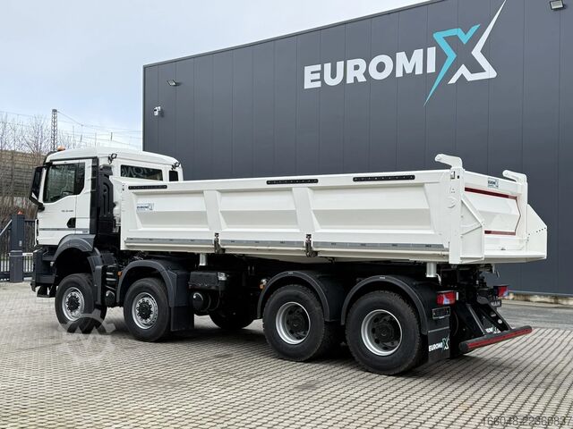 3-sided tipper MAN TGS 35.480 MAN TGS 35.480 8x8 3-Seiten-Kipper E...