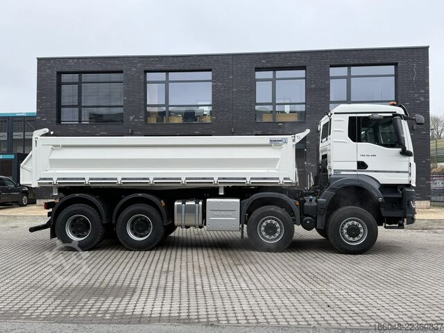 3-sided tipper MAN TGS 35.480 MAN TGS 35.480 8x8 3-Seiten-Kipper E...