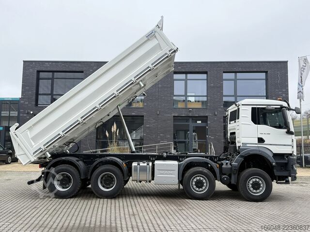 3-sided tipper MAN TGS 35.480 MAN TGS 35.480 8x8 3-Seiten-Kipper E...