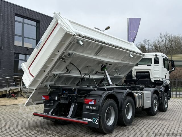 3-sided tipper MAN TGS 35.480 MAN TGS 35.480 8x8 3-Seiten-Kipper E...