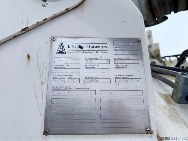 Saugwagen SCANIA P360 6x4 JHL Hvidtved Larsen FlexLine 312