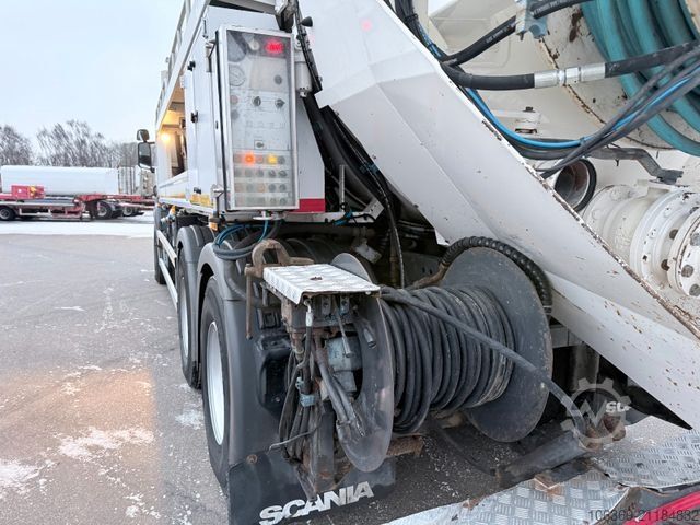 Saugwagen SCANIA P360 6x4 JHL Hvidtved Larsen FlexLine 312
