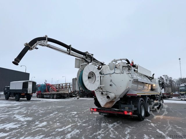 Saugwagen SCANIA P360 6x4 JHL Hvidtved Larsen FlexLine 312
