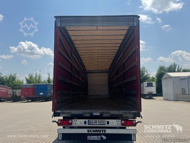 Auflieger mit Pritsche & Plane Schmitz Cargobull Curtainsider Mega