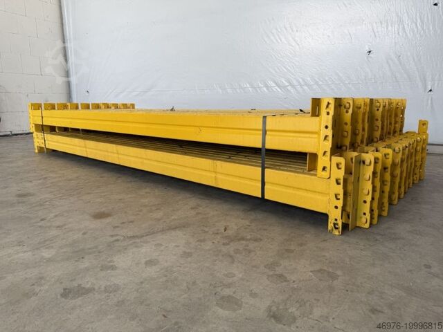 Hochregallager Palettenregaltraverse META Thyssen / K: 120 x 50 mm lichte Weite: 2.700 mm