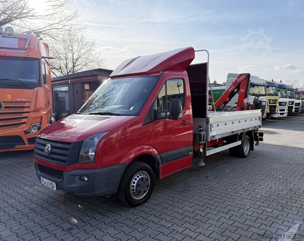 Pritschenwagen VW Crafter 5.160 Kran Fassi F40 bis 11 Meter