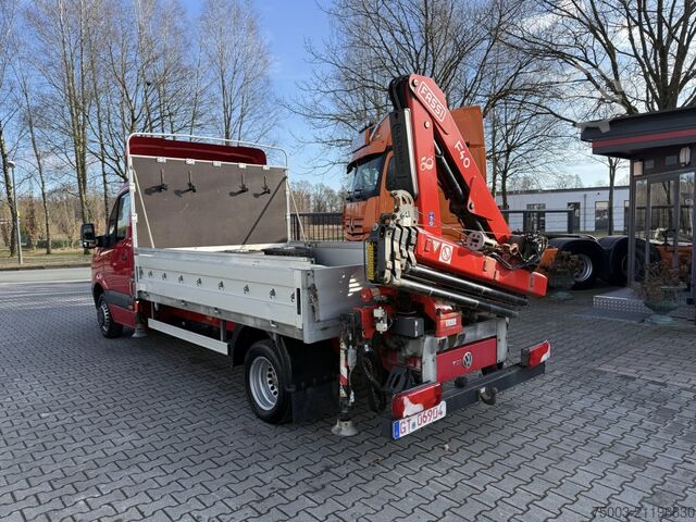 Pritschenwagen VW Crafter 5.160 Kran Fassi F40 bis 11 Meter