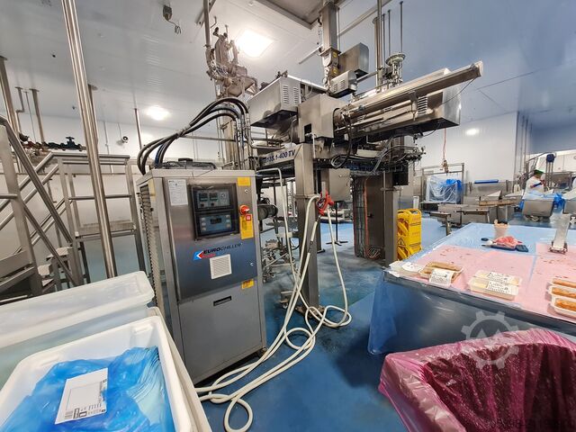 Nudelpresse mit einer Kapazität von 170–720 kg pro Stunde. Unbenutzt. Storci Pressa 135.1-400