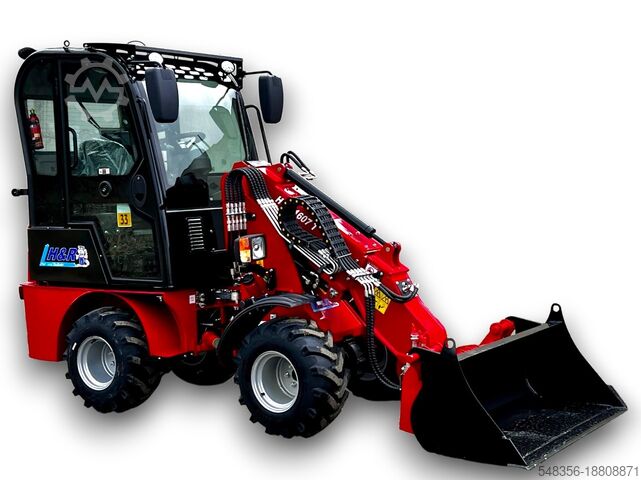 Teleskoplader kompakter Lader mit Teles. H&R Teleskopradlader 1607T