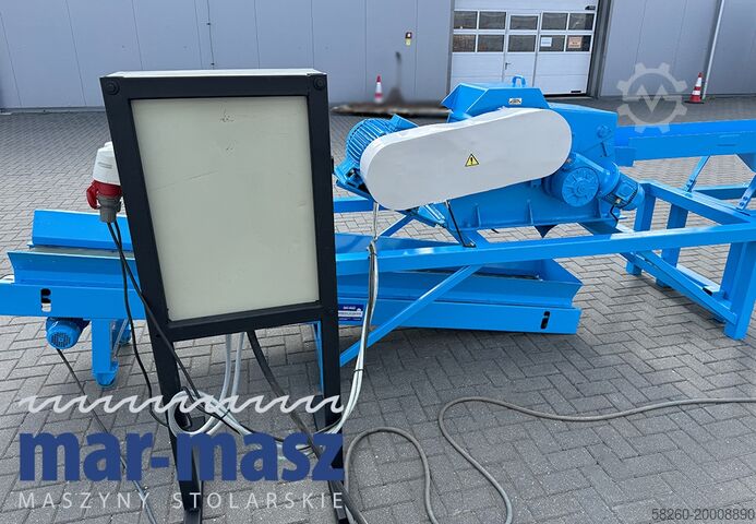 Wood shredder / chipper Vecoplan 350/140