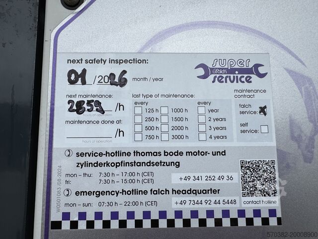 Heißwasser Hochdruckreiniger Falch Trail Jet 30 500-30