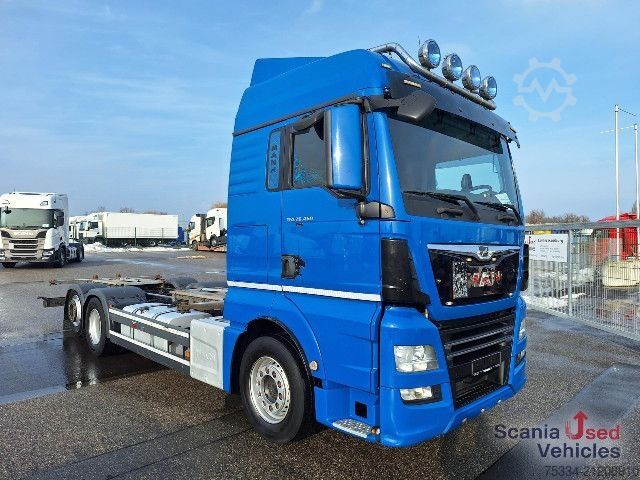Wechselfahrgestell LKW MAN TGX 26.460LL Multiwechsler 2x AHK
