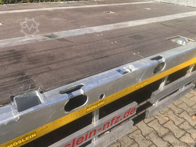 Open trailer Möslein T 3 Plato 10 m  3 Achs Jumbo- Plato- Anhänger 10 m, Mega