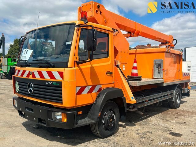 Truck-mounted work platform Mercedes-Benz 917/ Ruthmann T180 Top