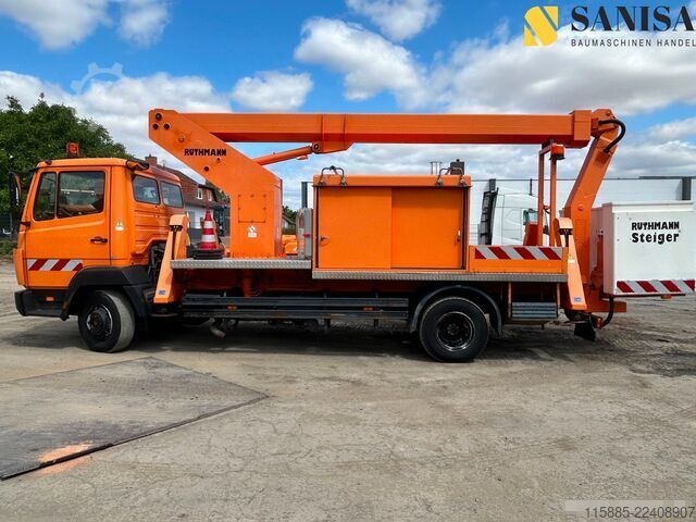 Truck-mounted work platform Mercedes-Benz 917/ Ruthmann T180 Top