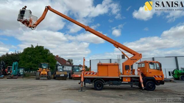 Truck-mounted work platform Mercedes-Benz 917/ Ruthmann T180 Top