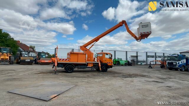 Truck-mounted work platform Mercedes-Benz 917/ Ruthmann T180 Top