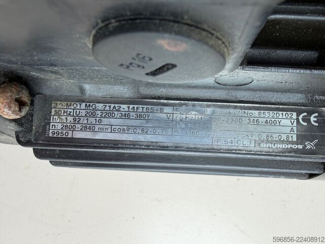 Grundfos SPK2-15/8 MG 71A2-14FT85-B 0,37 kW 15–35 l/min H 23–31 m 3-fazowa Grundfos SPK2-15/8 MG 71A2-14FT85-B 0,37 kW 15–35 l/min H 23–31 m 3-fazowa