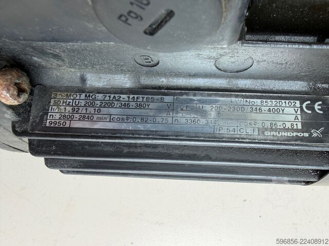  Grundfos SPK2-15/8 MG 71A2-14FT85-B 0,37 kW 15–35 l/min H 23–31 m 3-fazowa Grundfos SPK2-15/8 MG 71A2-14FT85-B 0,37 kW 15–35 l/min H 23–31 m 3-fazowa