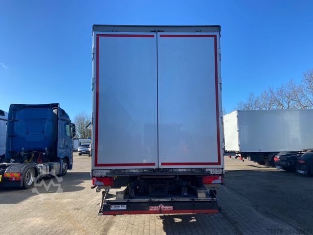 Flatbed truck with tarp MAN TGS 18.330 4x2 Edscha-Verdeck Stahl-Rungen LBW