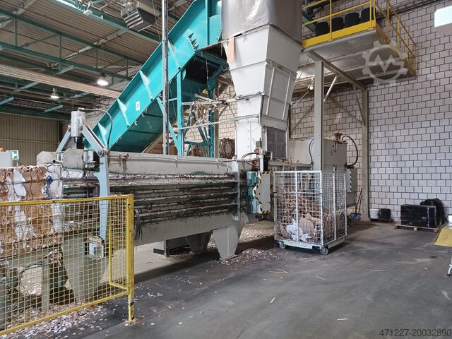 Ballenpresse für Papier und Schrott Paal Licon 250 SC