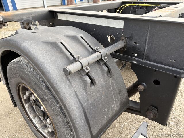 Anhänger-Wechselfahrgestell Krone Lafette Breitreifen 445 + langer Hub