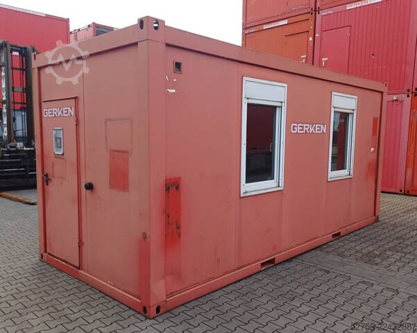 Containertransport  Bürocontainer